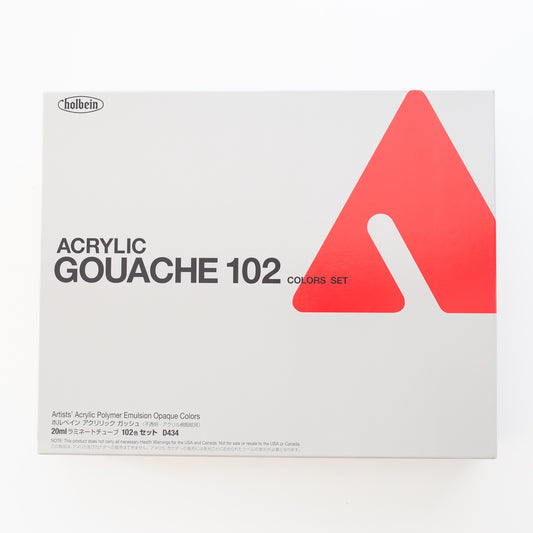 Holbein Acryla Gouache set 102