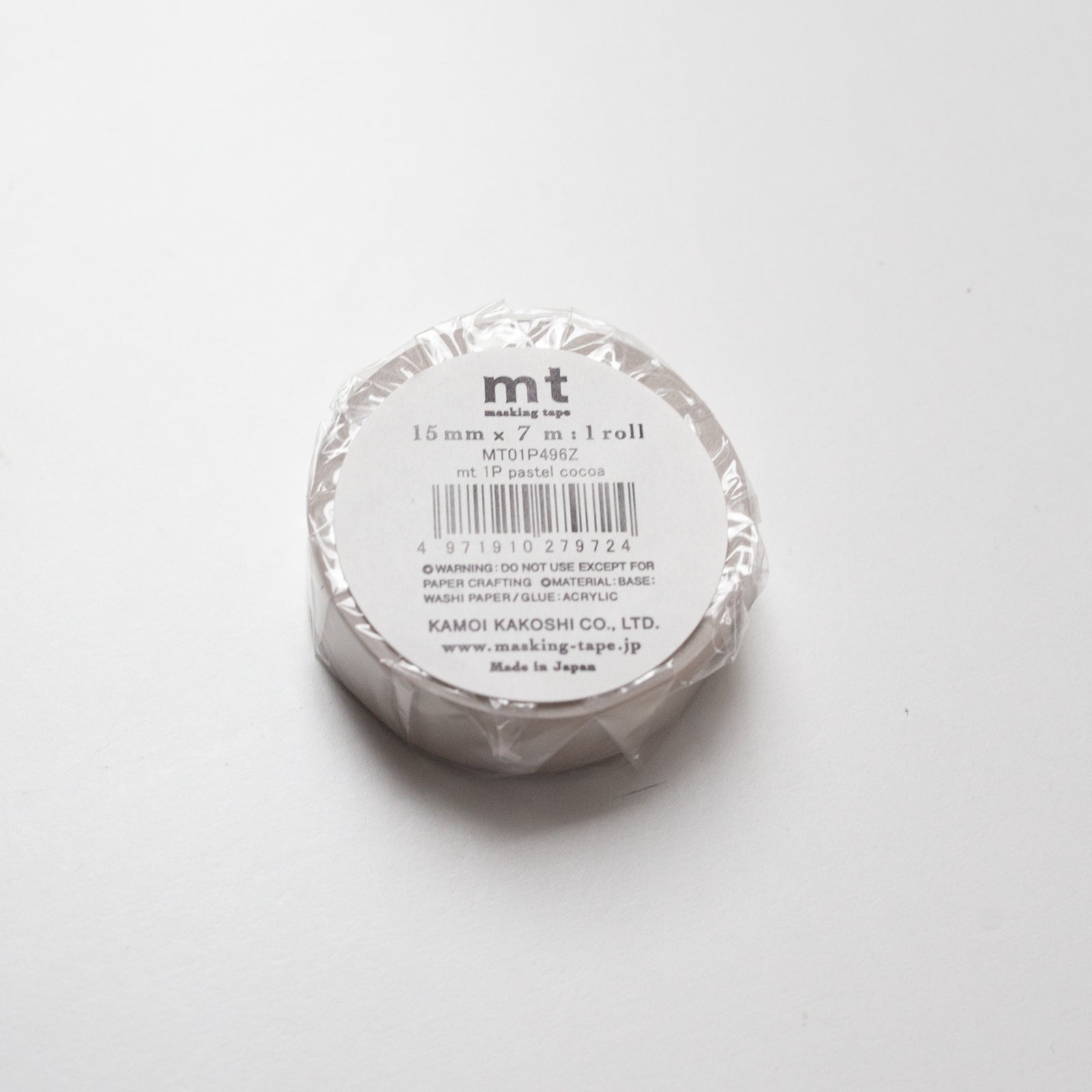 MT Masking tape Basic Pastel Cocoa