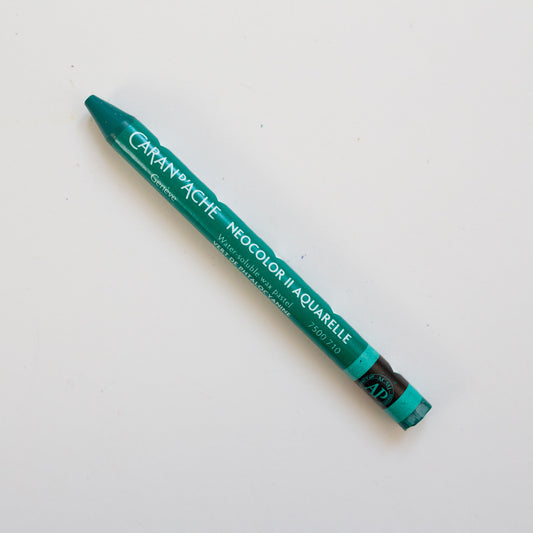 Caran d'Ache Neocolor II 162 Phthalocyanin Green