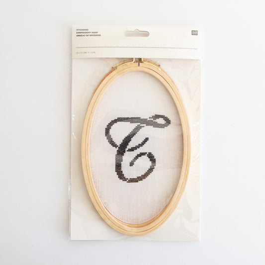 Oval Embroidery ring 13-21cm