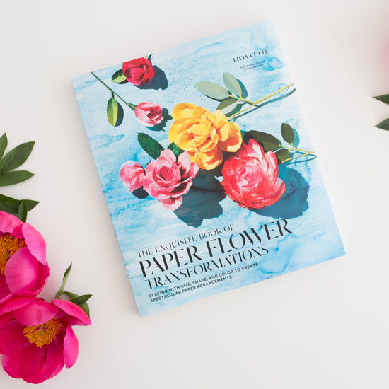 The exquisite book of paper flowers transformations