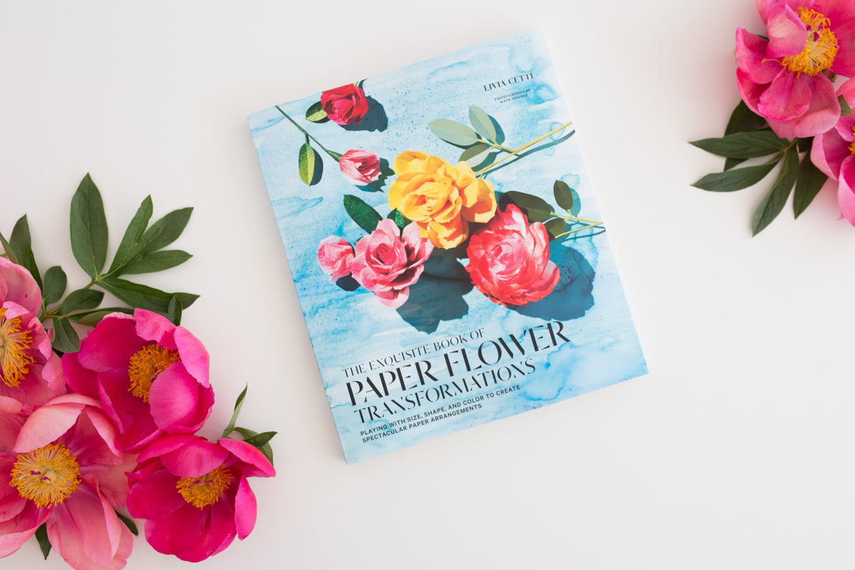 The exquisite book of paper flowers transformations