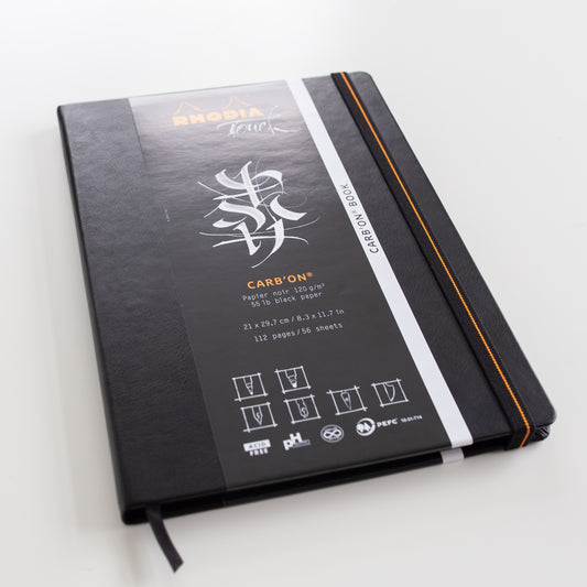 Rhodia Carb'on Book A4 120gms
