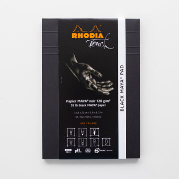Rhodia Touch A5 Maya Pad Black