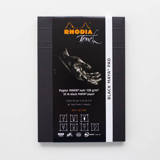 Rhodia Touch A5 Maya Pad Black
