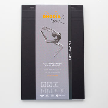 Rhodia Touch A4 Maya Pad Grey Cross'n'dot