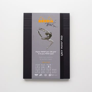 Rhodia Touch A5 Maya Pad Grey