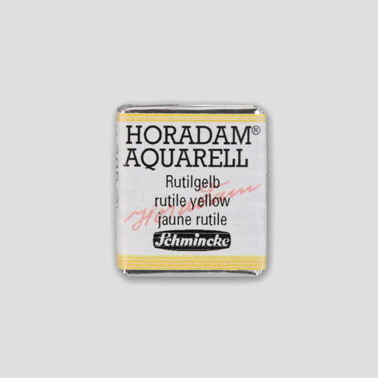 Schmincke Horadam Aquarelverf 205 Rutile Yellow half pan 3