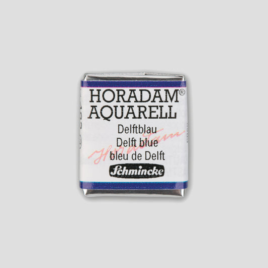 Schmincke Horadam Aquarelverf 482 Delft Blue half pan 3