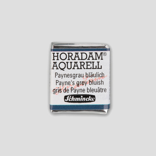 Schmincke Horadam Aquarelverf 787 Payne's Grey Bluish half pan 1