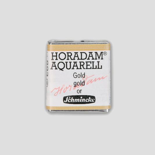 Schmincke Horadam Aquarelverf 893 Gold half pan 2