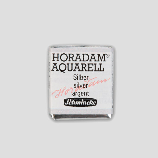 Schmincke Horadam Aquarelverf 894 Silver half pan 2