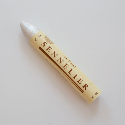 Sennelier Oil pastel 35ml 125 Iridescent White