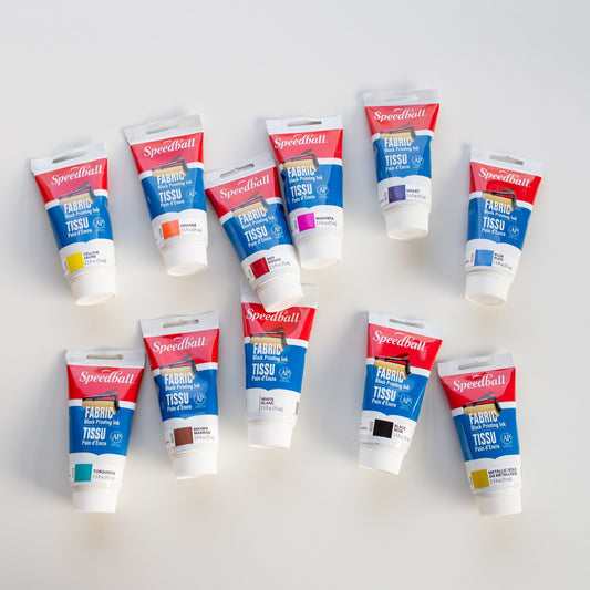 Speedball Fabric Block Printing ink 75ml Turquoise