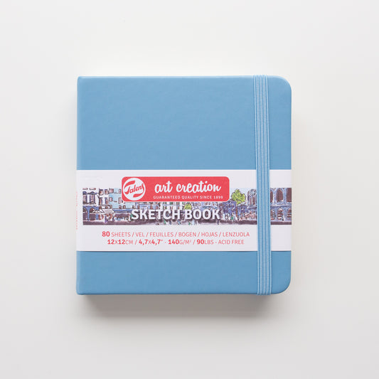 Talens Schetsboek Lake Blue 12x12cm 140g