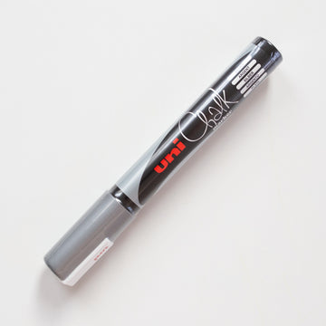 Uni Kreidemarker mittel Silber