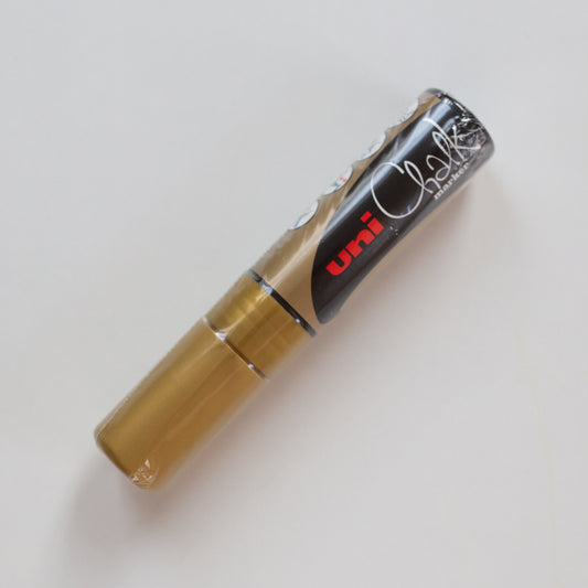 Uni Chalk Marker Breed Goud