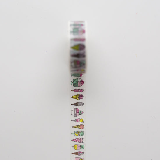 Washi tape ijsjes