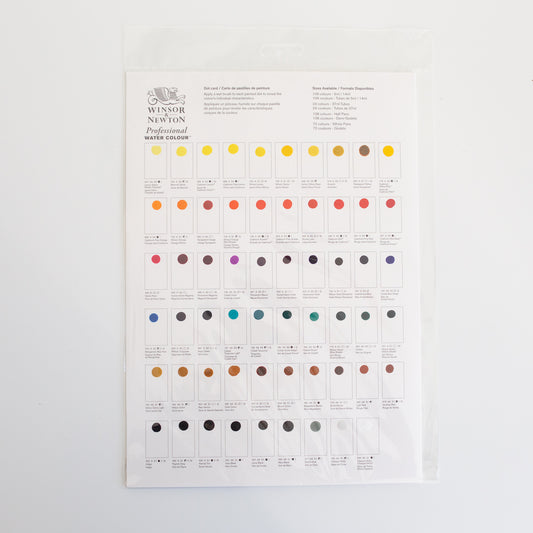 Winsor & Newton Professional Dot cards