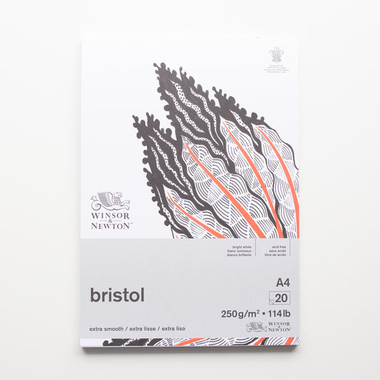 Winsor & Newton Bristol 250g 20 Blatt A4
