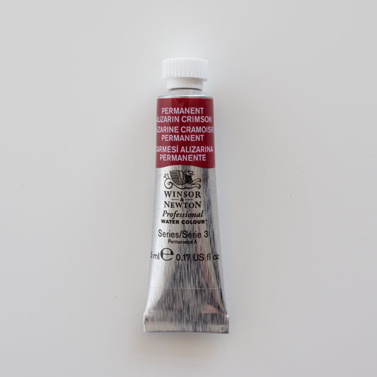 Winsor & Newton Professional Water Colours 5ml Permanent Alizarin Crimson 3