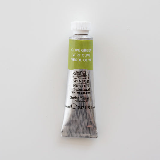 Winsor & Newton Professional Water Colours 5ml Olive Green 1