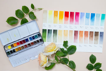 Daniel Smith 24 aquarel set: een super basis om mee te aquarellen!