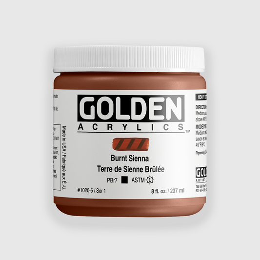 Golden Heavy Body Burnt Sienna 237 ml