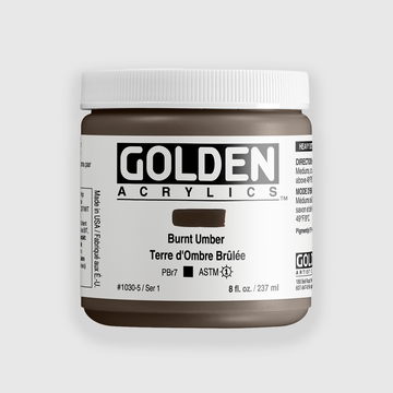 Golden Heavy Body Burnt Umber 237 ml
