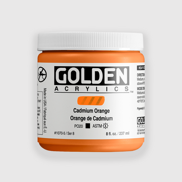 Golden Heavy Body Cadmium Orange 237 ml