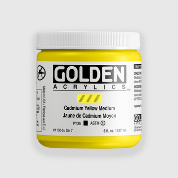 Golden Heavy Body Cadmium Yellow Medium 237 ml