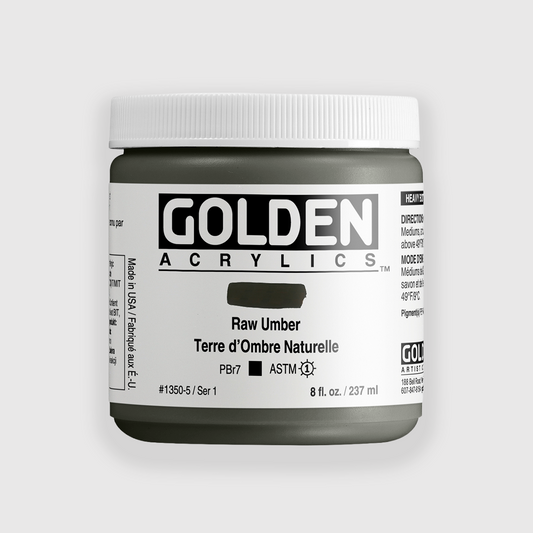 Golden Heavy Body Raw Umber 237 ml