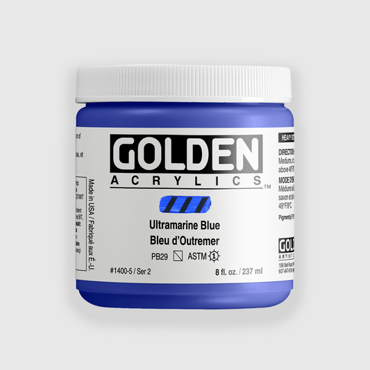Golden Heavy Body Ultramarine Blue 237 ml