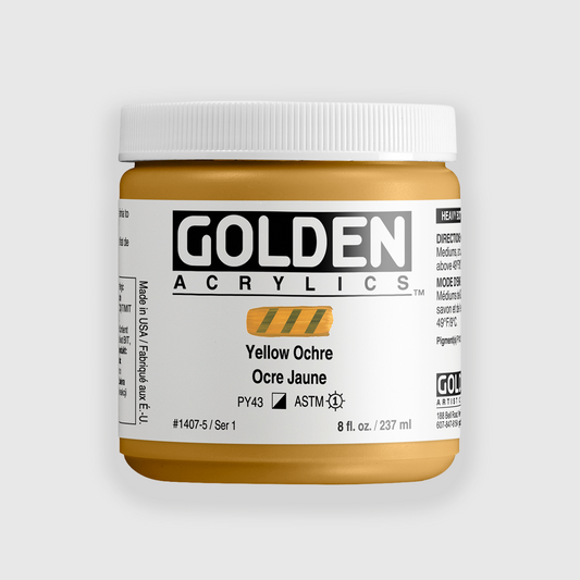 Golden Heavy Body Yellow Ochre 237 ml