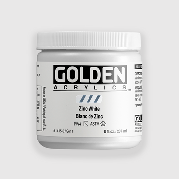 Golden Heavy Body Zinc White 237 ml