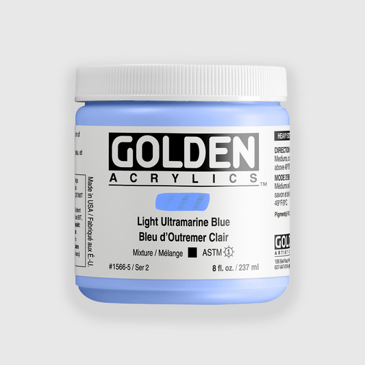 Golden Heavy Body Light Ultramarine Blue 237 ml