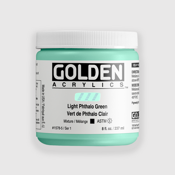 Golden Heavy Body Light Phthalo Green 237 ml