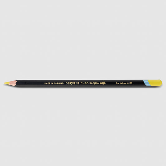 Derwent Chromaqua Pencil 0100 Sun Yellow