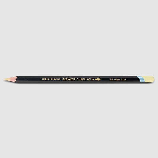 Derwent Chromaqua Pencil 0130 Soft Yellow