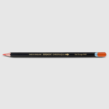Derwent Chromaqua Pencil 0430 Red Orange
