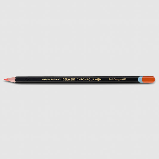 Derwent Chromaqua Pencil 0430 Red Orange