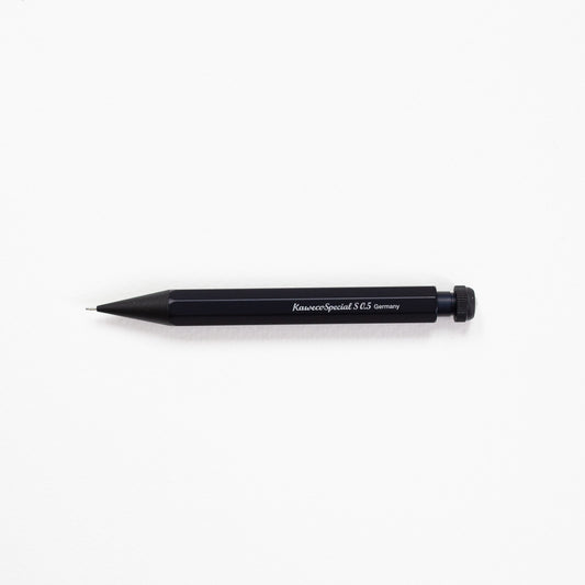 Kaweco Mini Special Aluminium Black Matt (105 mm) Vulpotlood 0,5mm