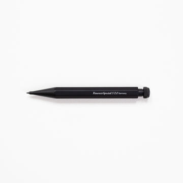 Kaweco Mini Special Aluminium Black Matt (105 mm) Vulpotlood 2,0mm