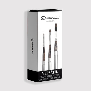 Escoda Versàtil Set 3 Travel brushes Filbert 1260