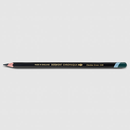 Derwent Chromaqua Pencil 1540 Obsidian Green