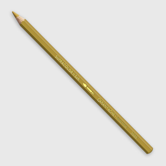 Caran d'Ache Supracolor 025 Green Ochre