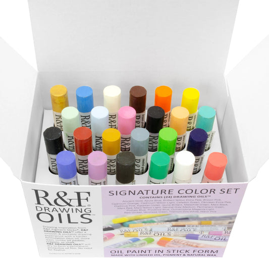 R&F Drawing oils signature set 24