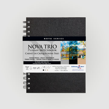 Stillman & Birn Nova-Trio Wirebound 15,2x20,3cm 150g 50 sheets