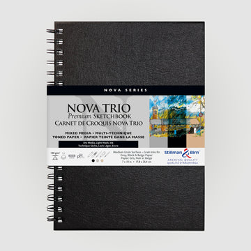 Stillman & Birn Nova-Trio Wirebound 17,8x25,4cm 150g 50 sheets