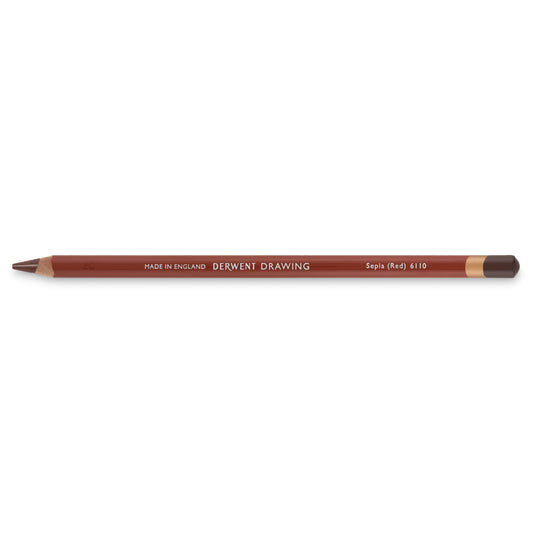Derwent Drawing Pencil 6110 Sepia Red